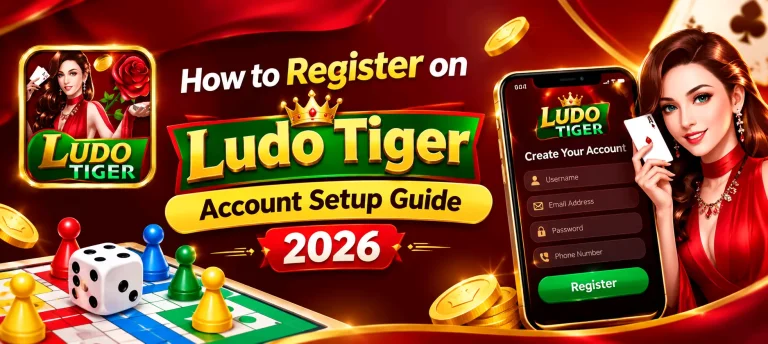 How to register on Ludo Tiger